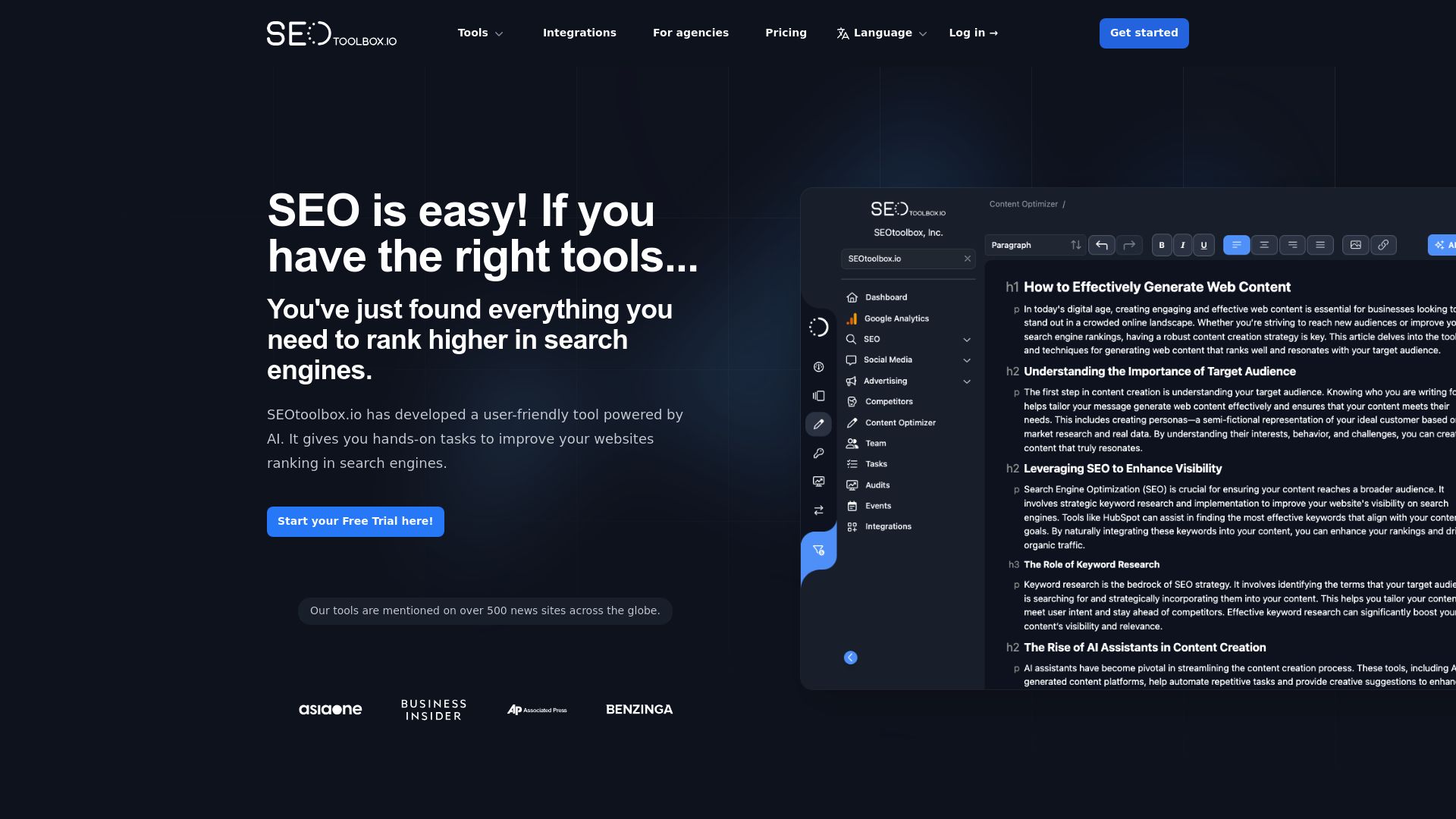 Top 10 AI SEO Tool Picks to Boost Rankings in 2025 - SEOtoolbox.io