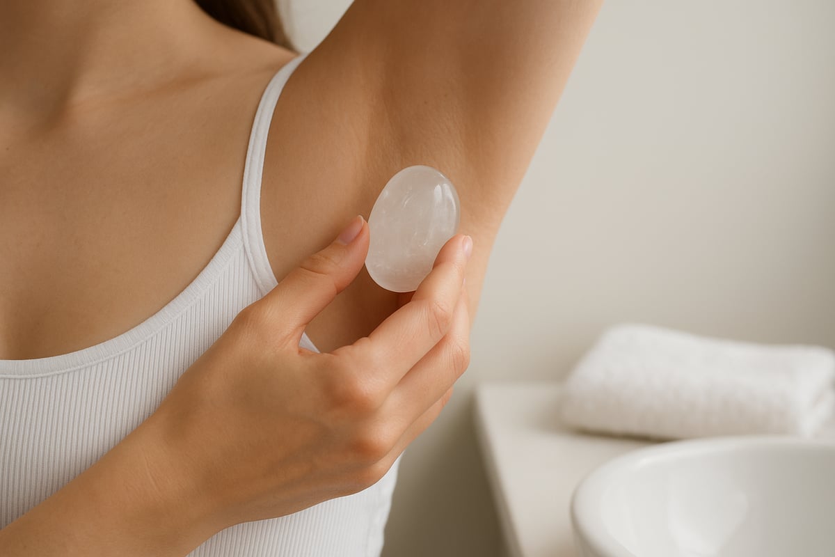 Guide d’Utilisation : Comment Bien Utiliser sa Pierre Déodorante ?