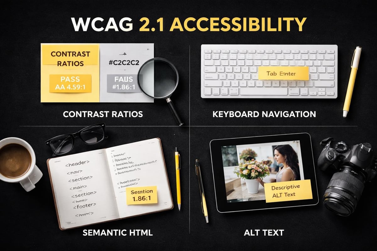 Web accessibility implementation