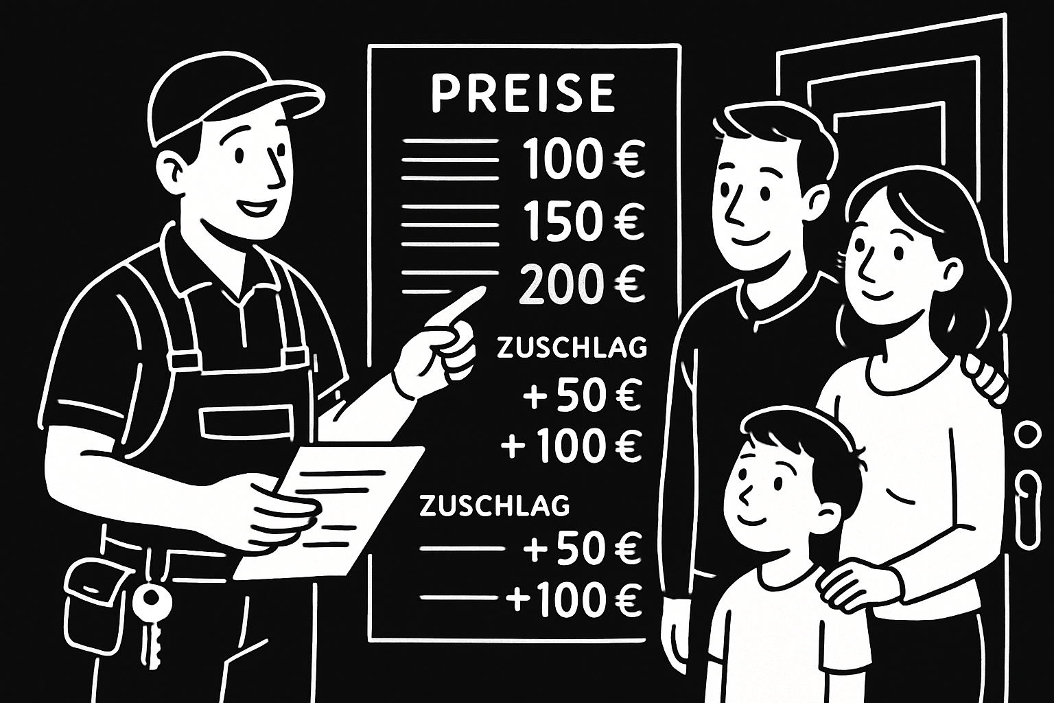 Was kostet eine Türöffnung 2025? Preisfaktoren im Überblick