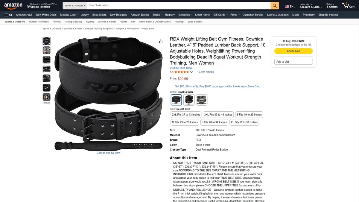 Top 7 Weight Lifting Belt Picks for 2025 - RDX Weight Lifting Belt Gym Fitness