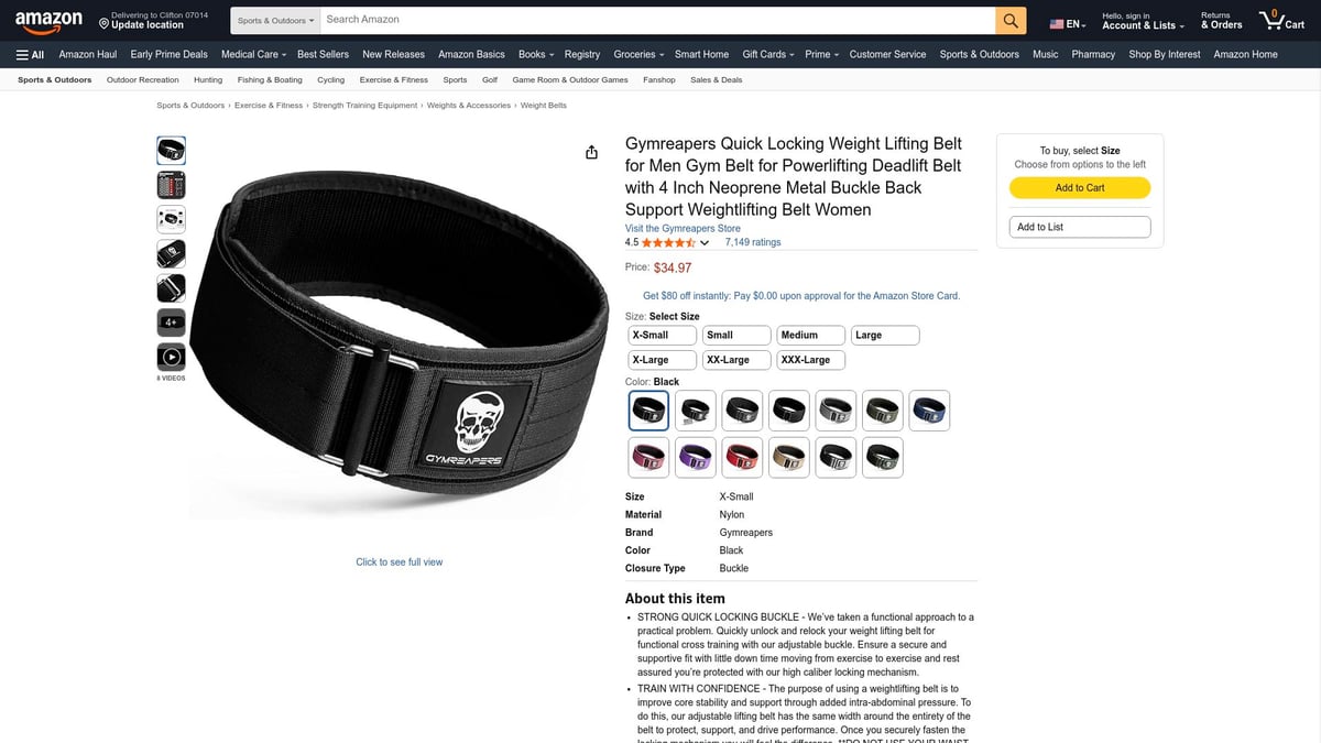 Top 7 Weight Lifting Belt Picks for 2025 - Gymreapers Quick Locking Weight Lifting Belt