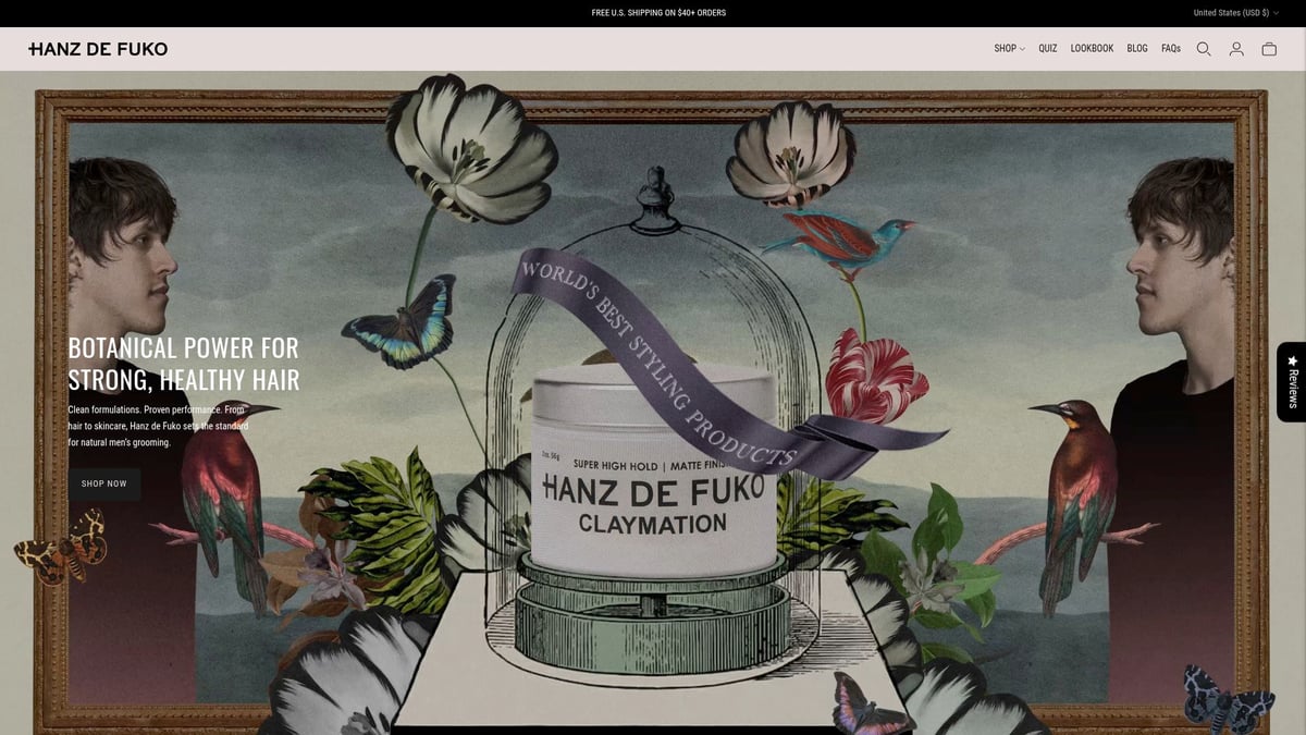 Top 10 Hair Product For Men To Transform Your Look In 2025 - Hanz de Fuko Claymation