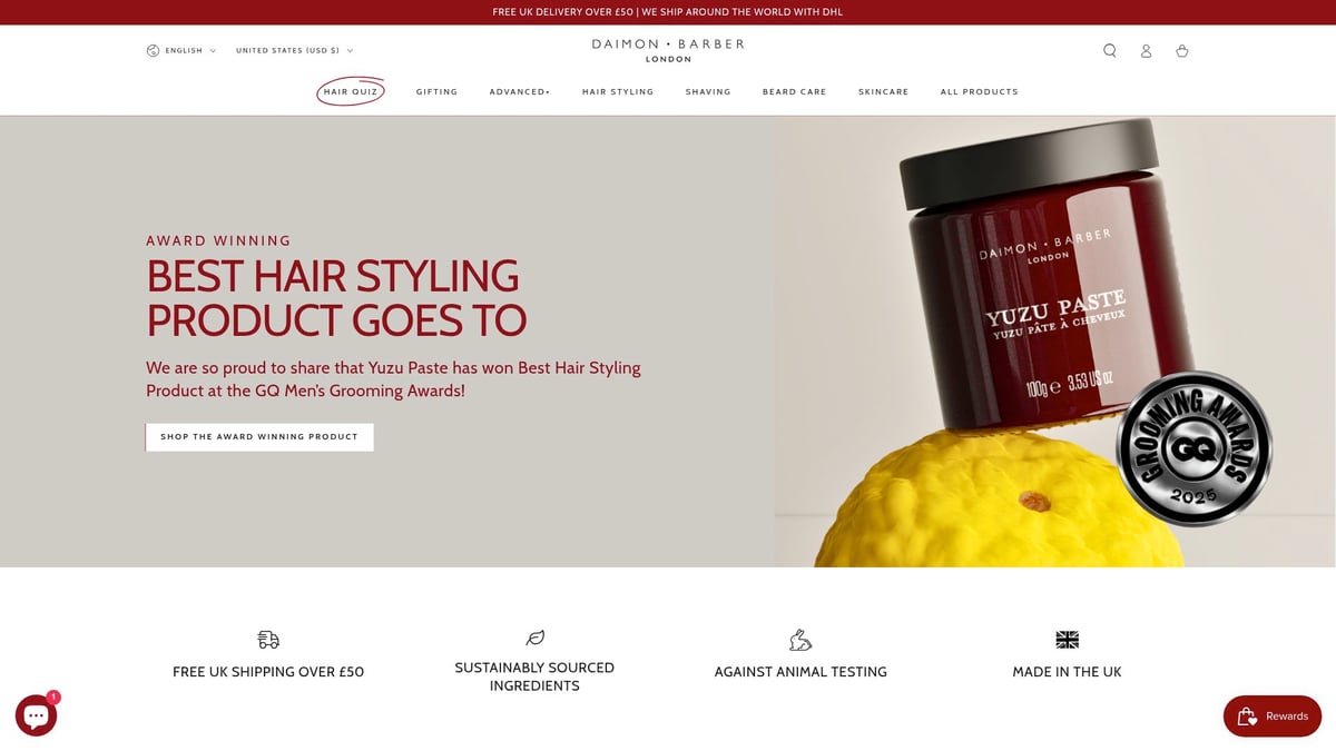 Top 10 Hair Product For Men To Transform Your Look In 2025 - Daimon Barber Clay