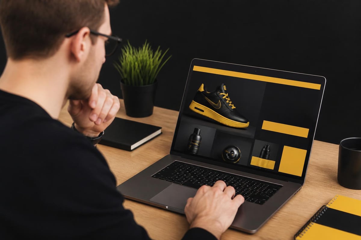 Shopify development portfolio structure