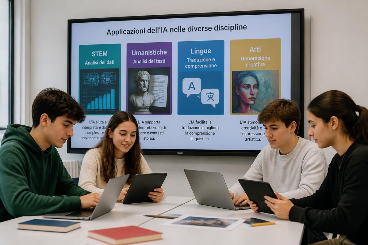 Applicazioni IA discipline