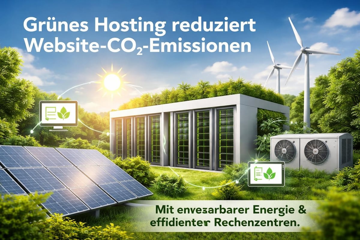 Green Hosting und erneuerbare Energien
