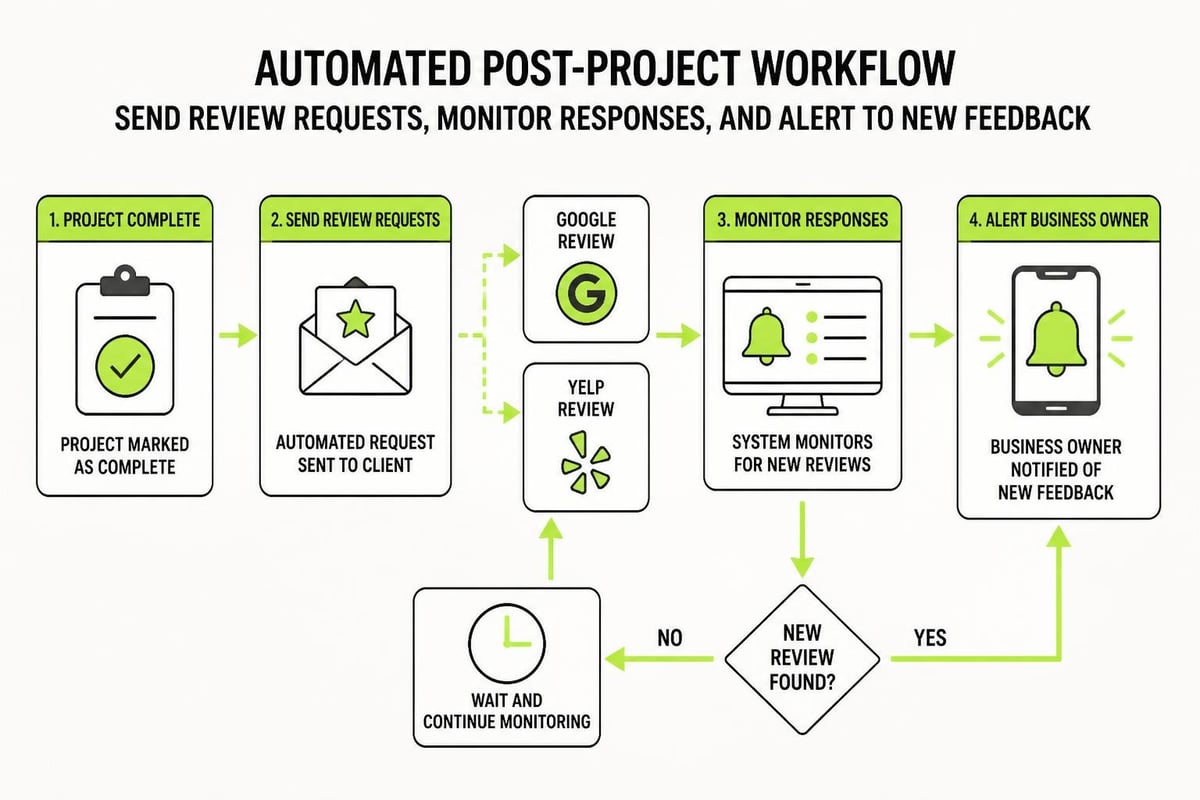 Review request automation process