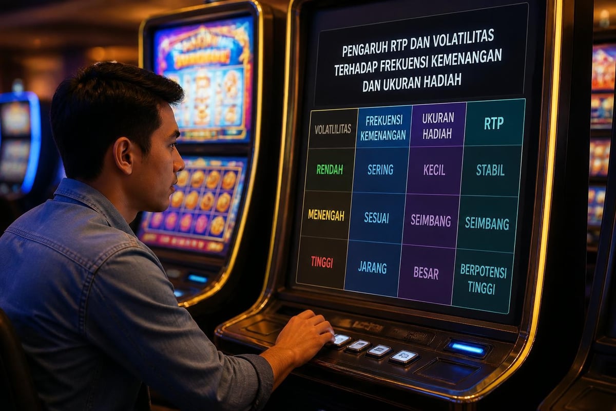 Mekanisme RTP dan volatilitas slot