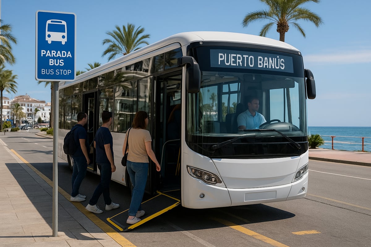 Puerto Banús to Marbella Bus Routes and Timetables (2025 Update)
