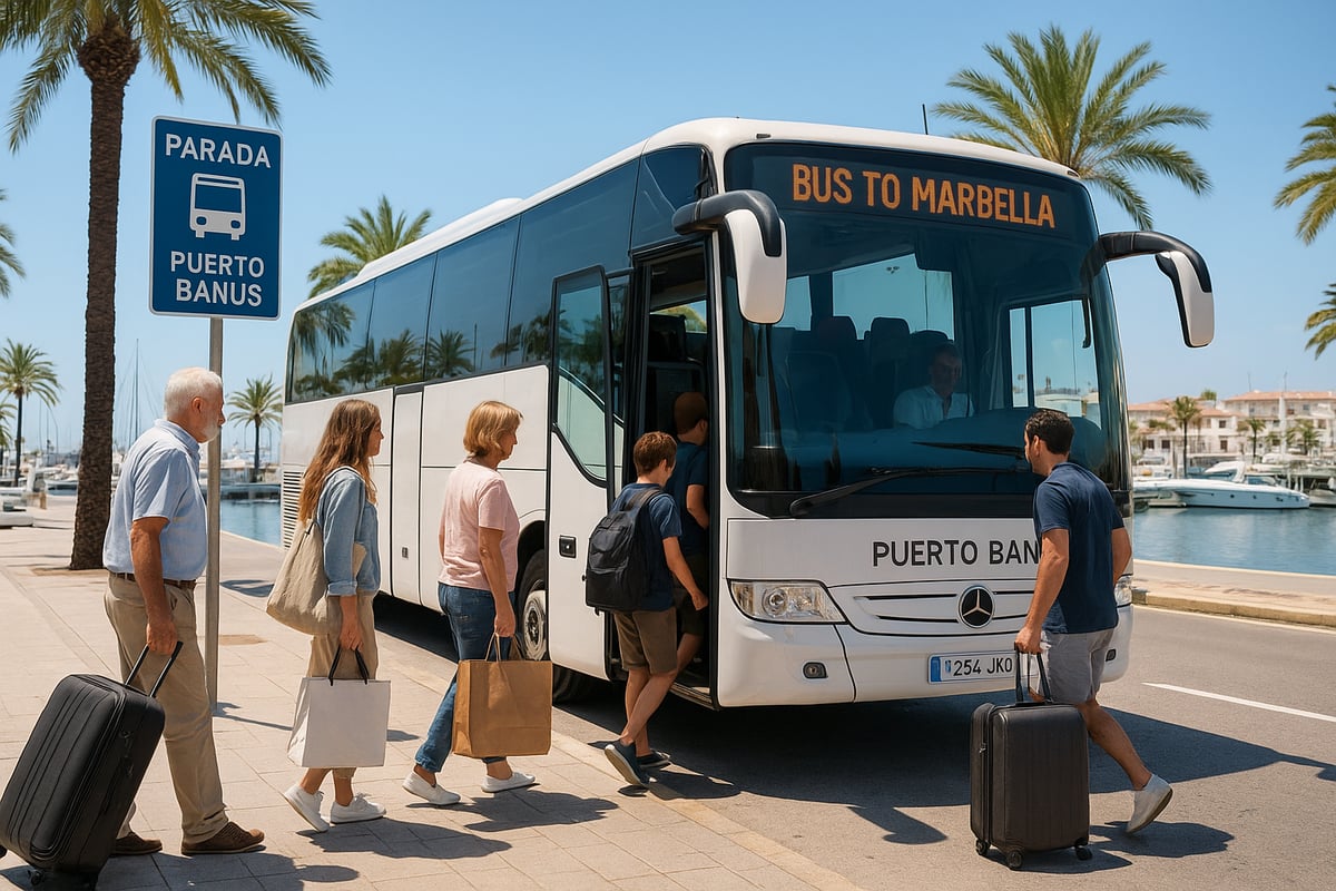 Step-by-Step Guide: Taking the Bus from Puerto Banús to Marbella