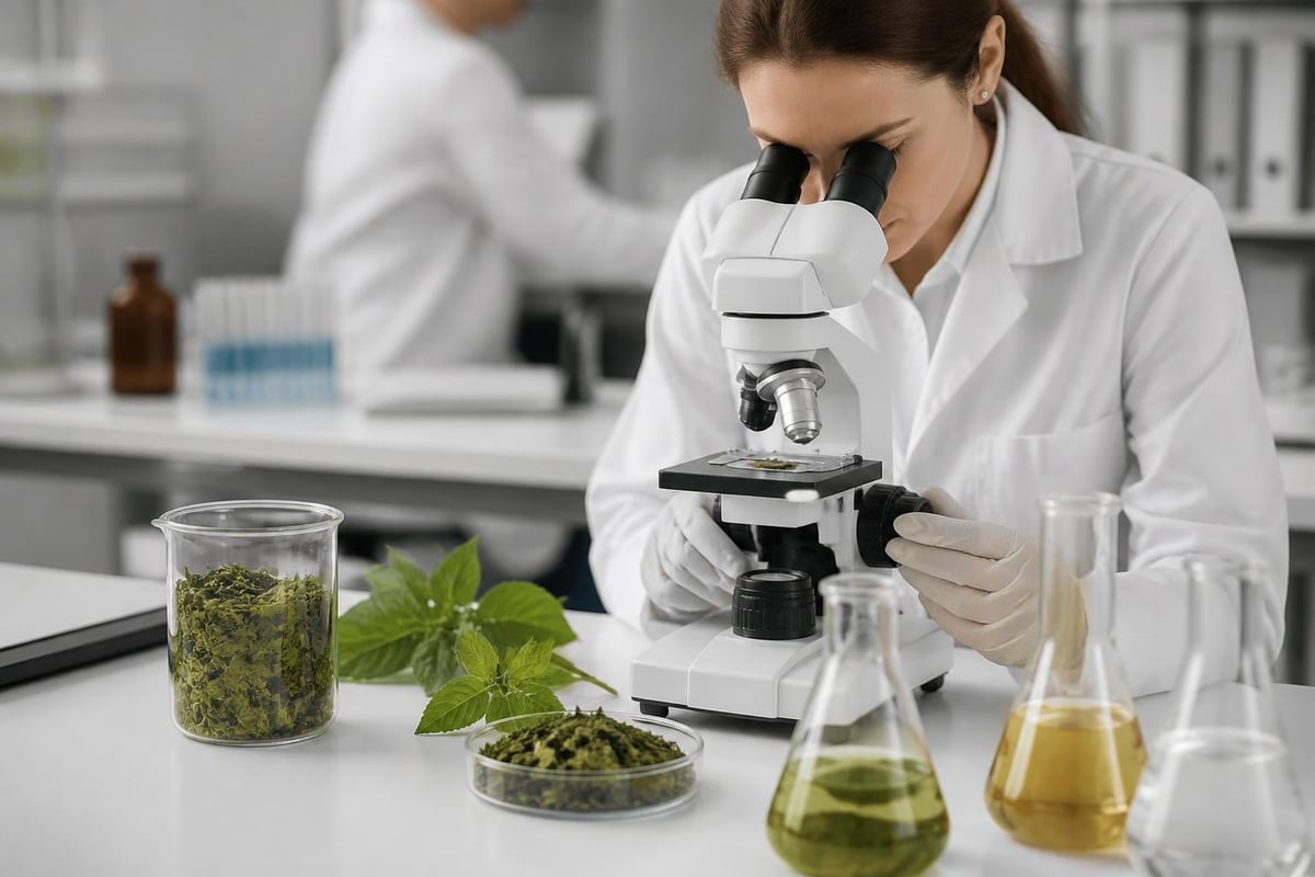 Contrôle qualité plantes