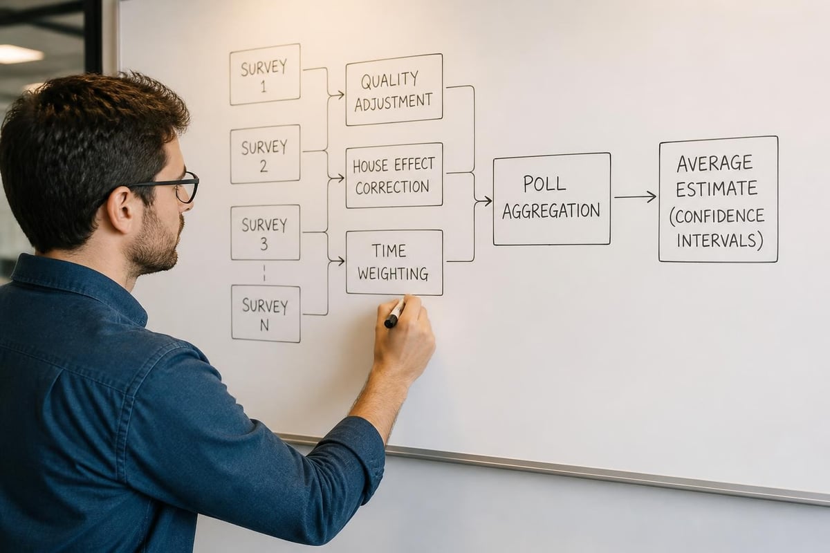 Poll aggregation methodology