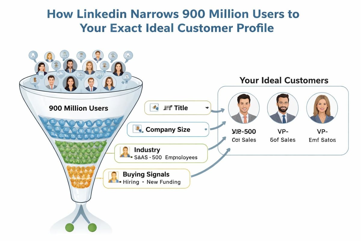 LinkedIn targeting filters