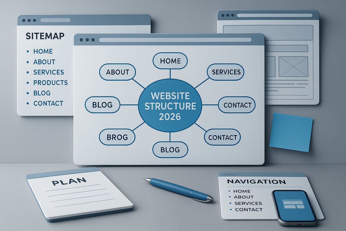 Schritt-für-Schritt zur optimalen Webseiten-Struktur