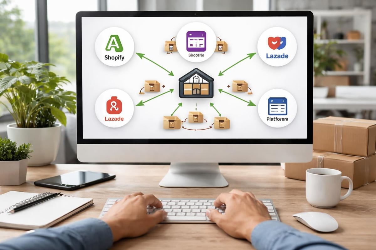 Multi-channel inventory sync