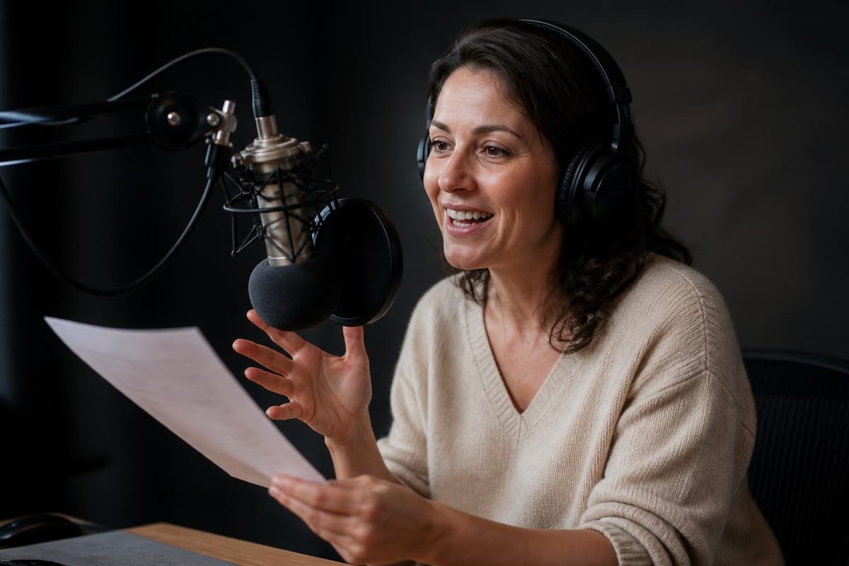 Audiobook narration quality elements
