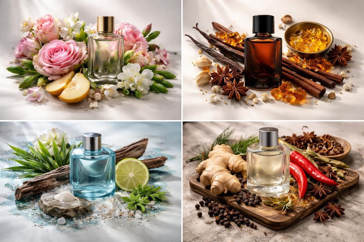 Unisex Parfum Duftfamilien