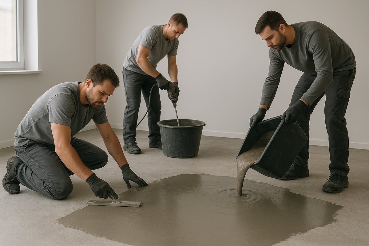 Stappenplan: Zo verloopt het aanbrengen van een betonlook gietvloer