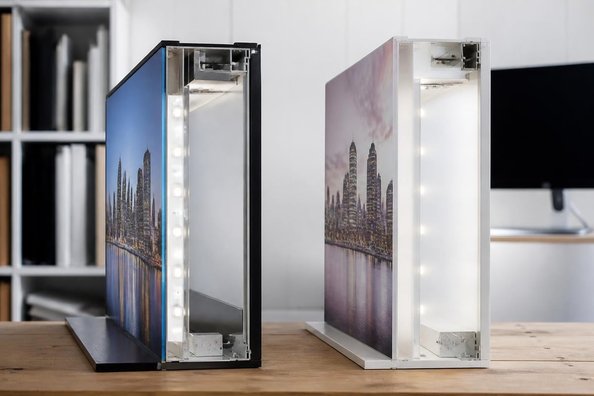 Lightbox construction methods