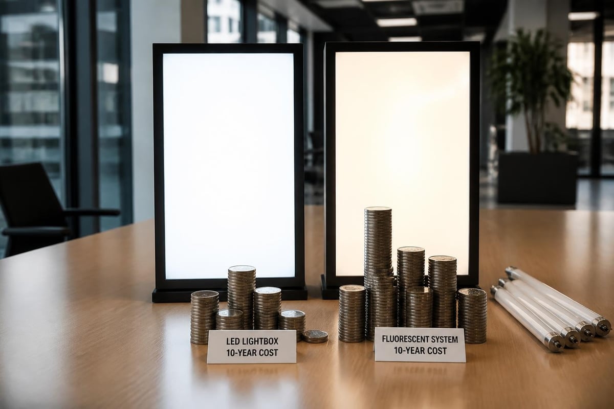 LED efficiency comparison