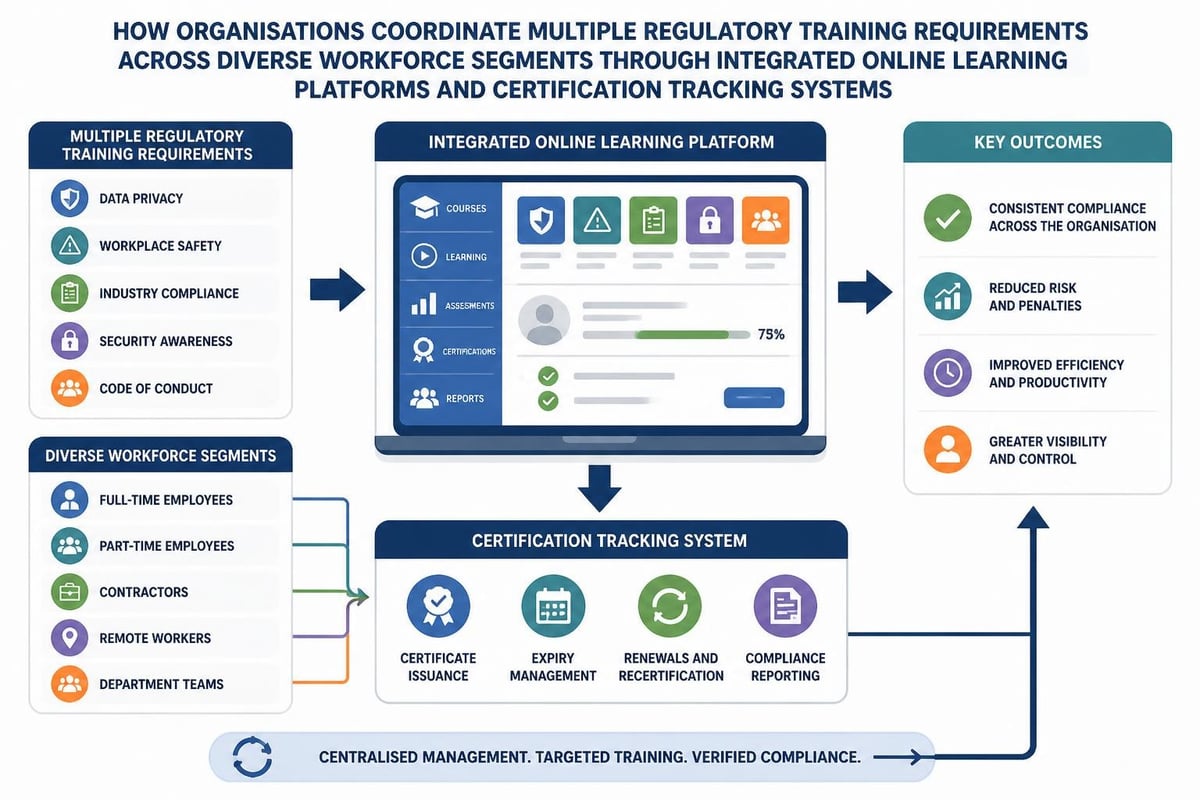 Compliance training ecosystem