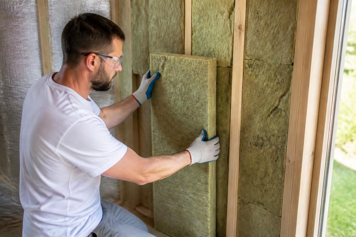 Thermal and acoustic wall insulation selection