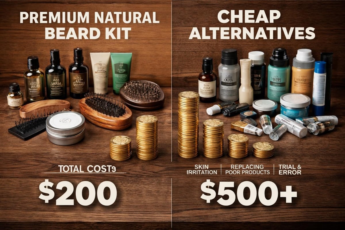 Beard kit investment comparison