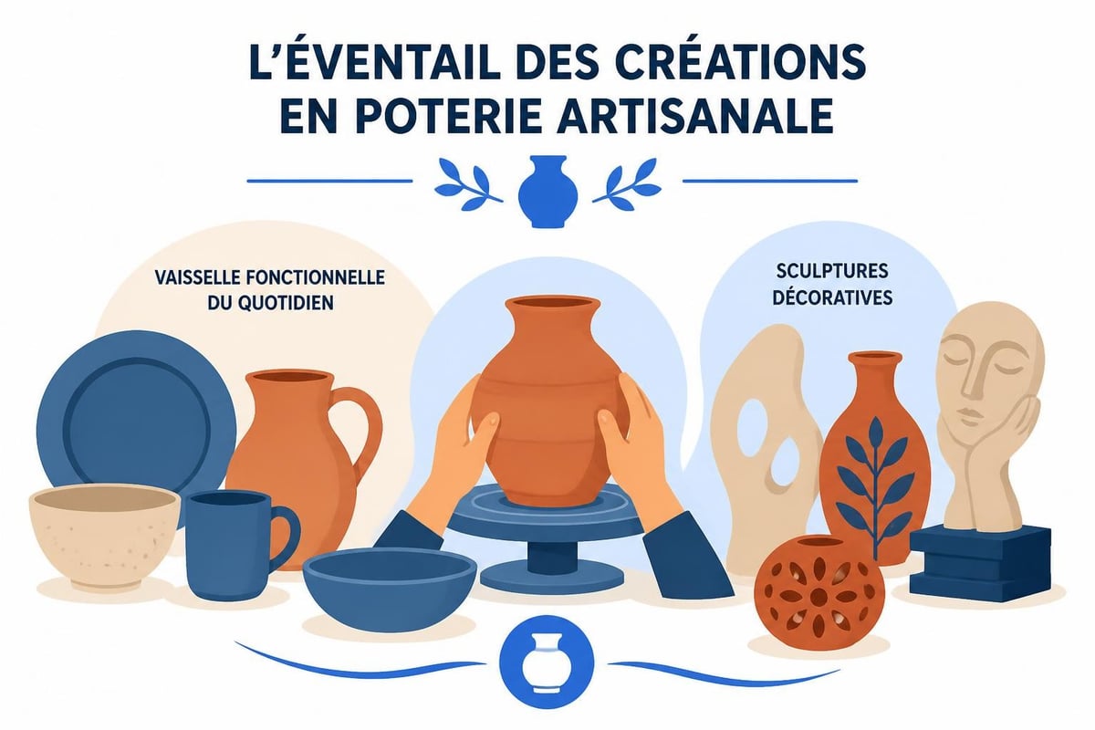 Diversité des créations en céramique