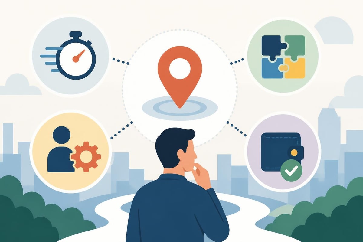 Dimensions of proximity when choosing a video editor