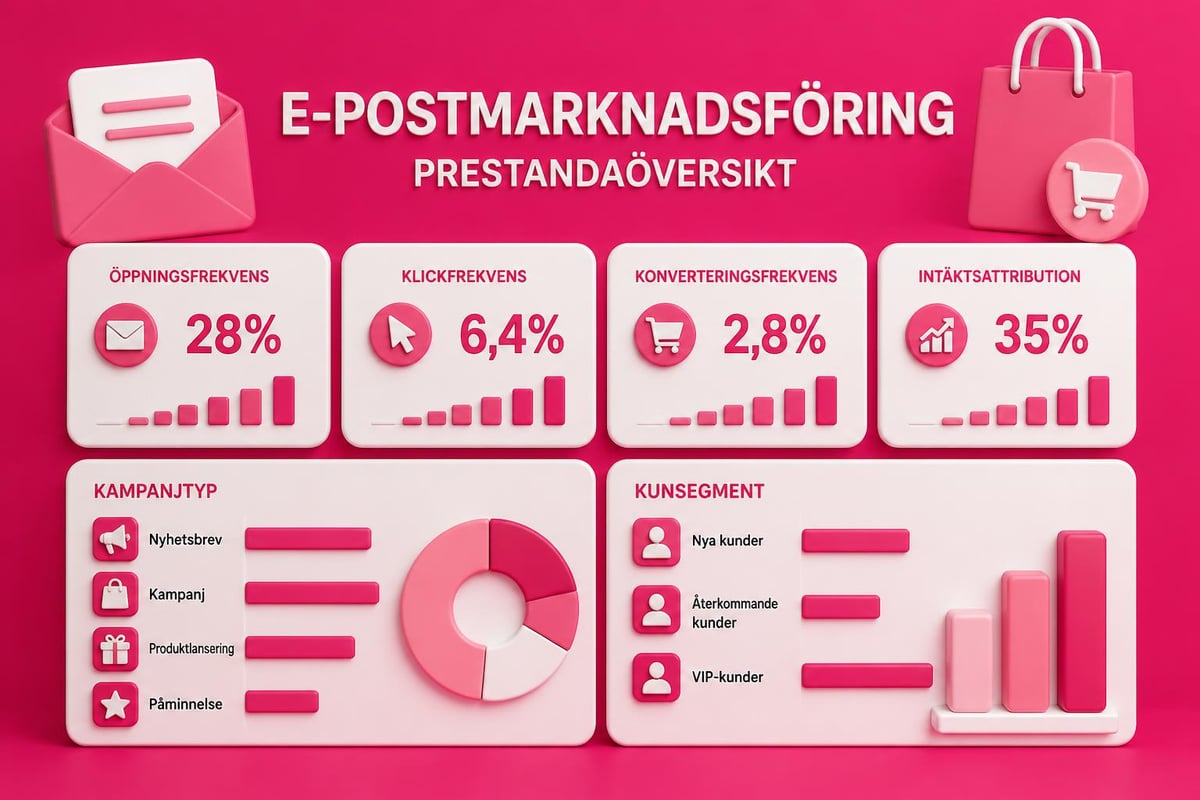 Klaviyo vs Rule: Vilken marknadsföringsplattform passar din e-handel? 4 Marketing analytics dashboard