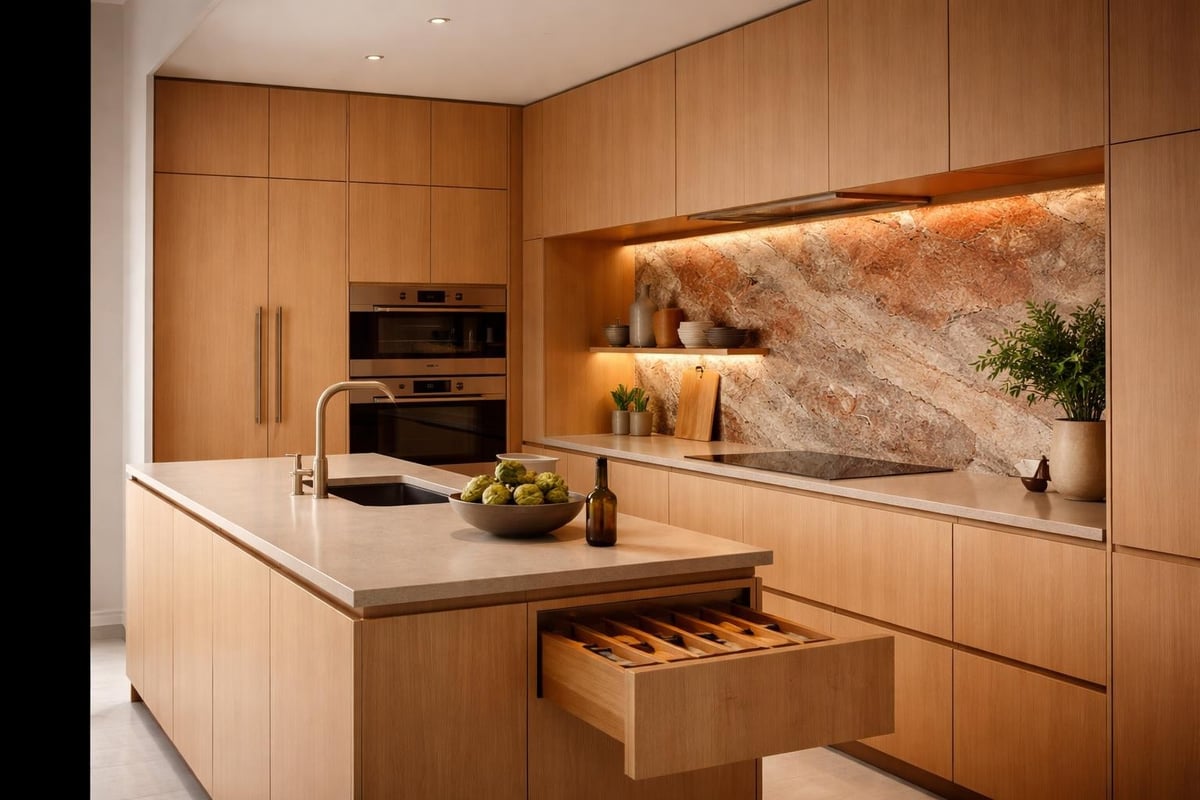 Modern kitchen design elements