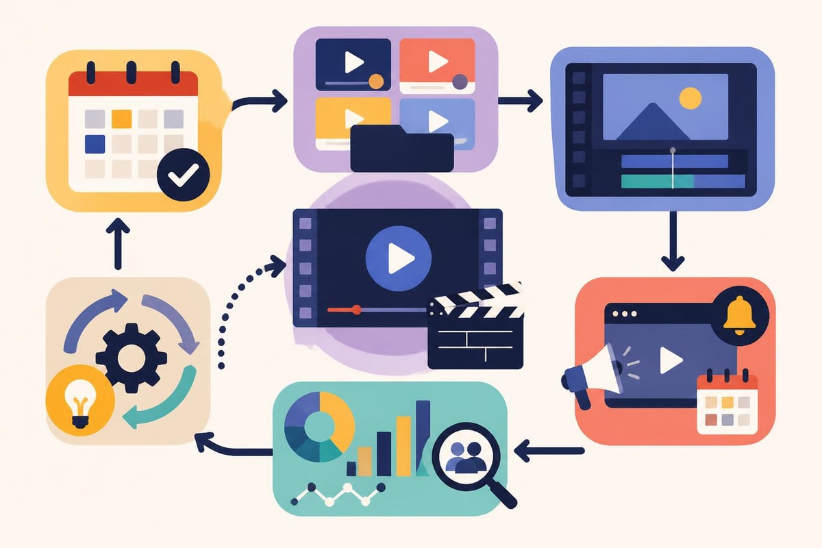 Sustainable video content workflow