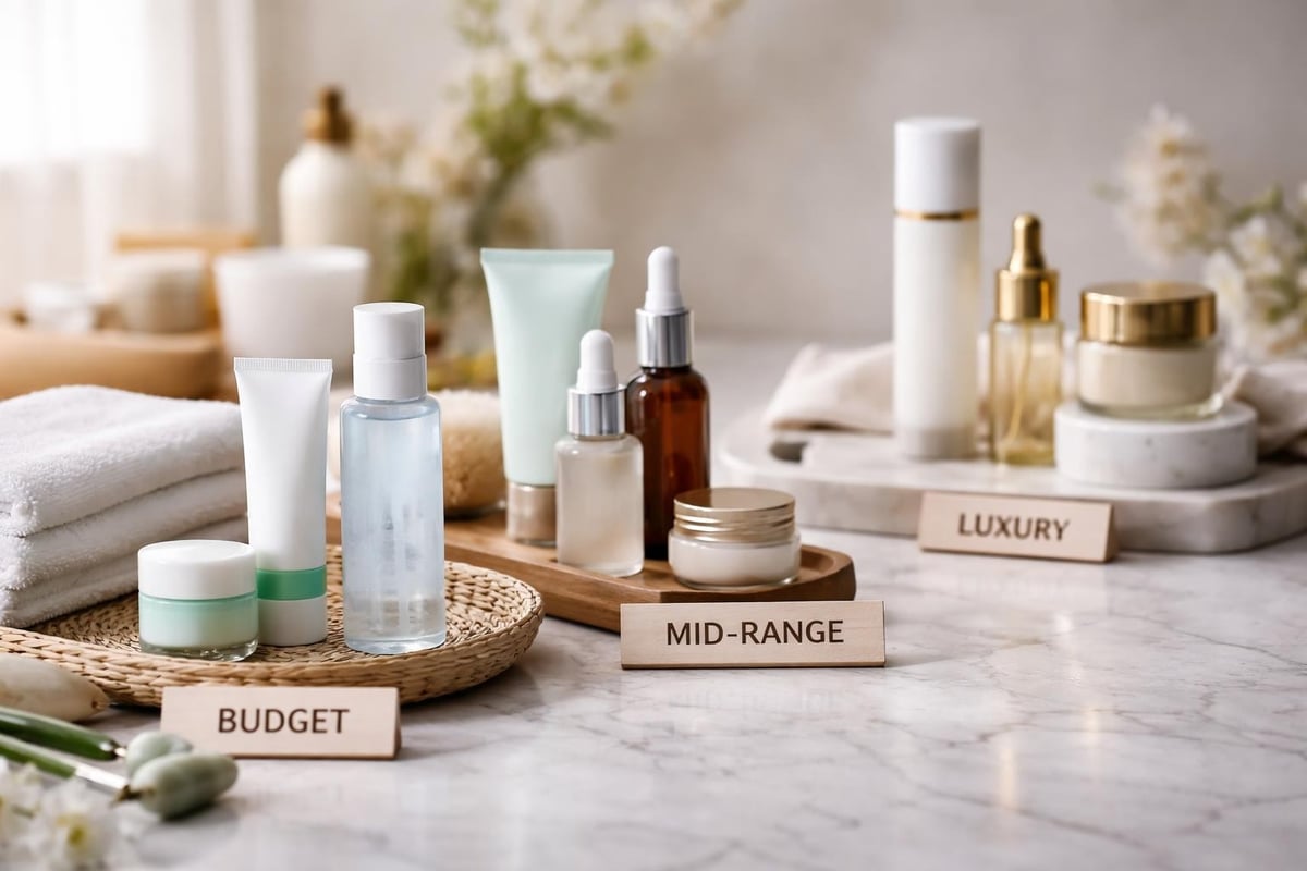 Skincare budget comparison