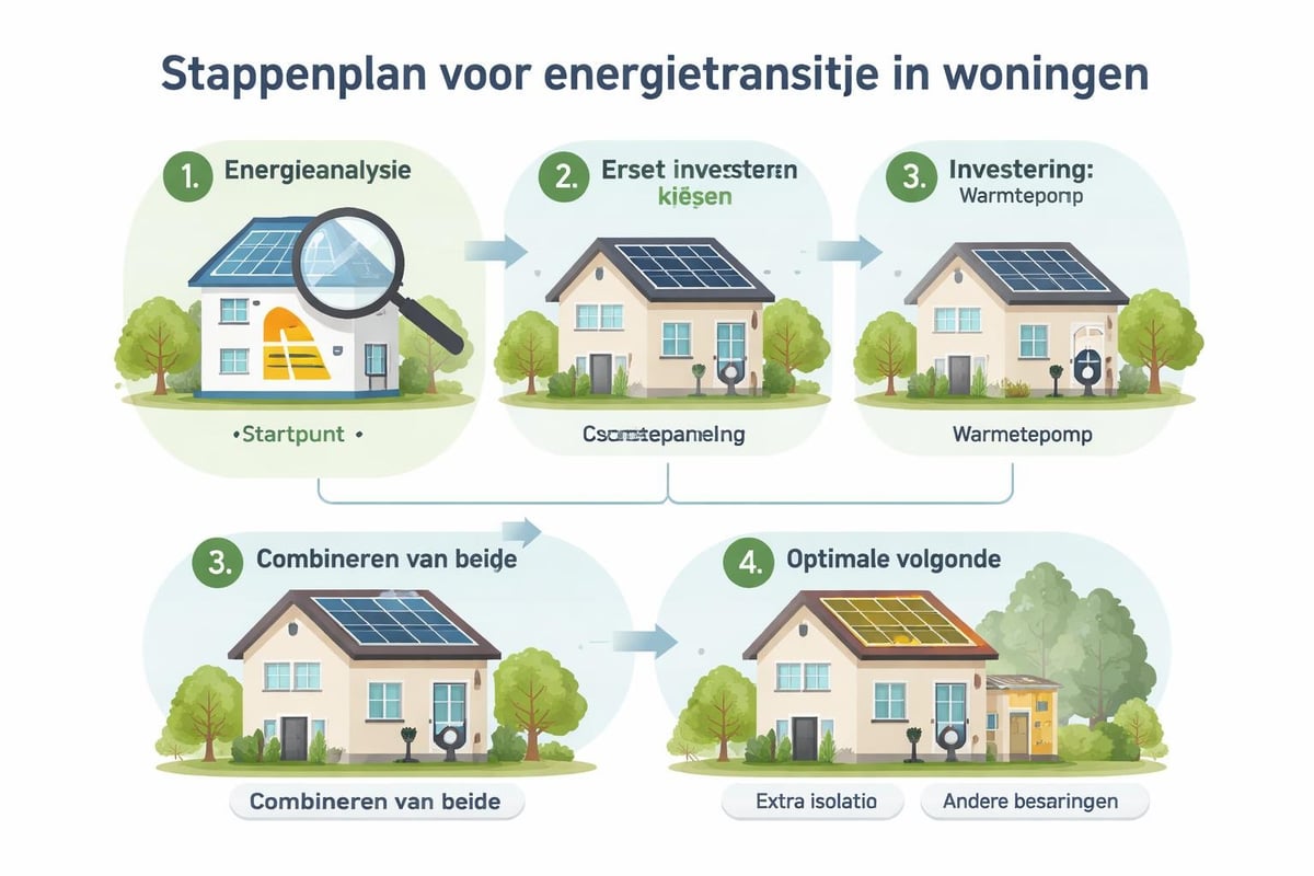 Installatiestappen duurzame energie