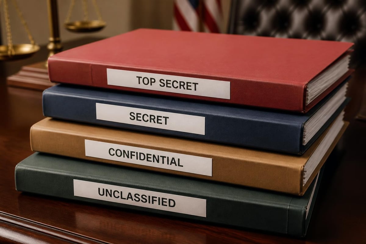 Federal classification system and document handling protocols