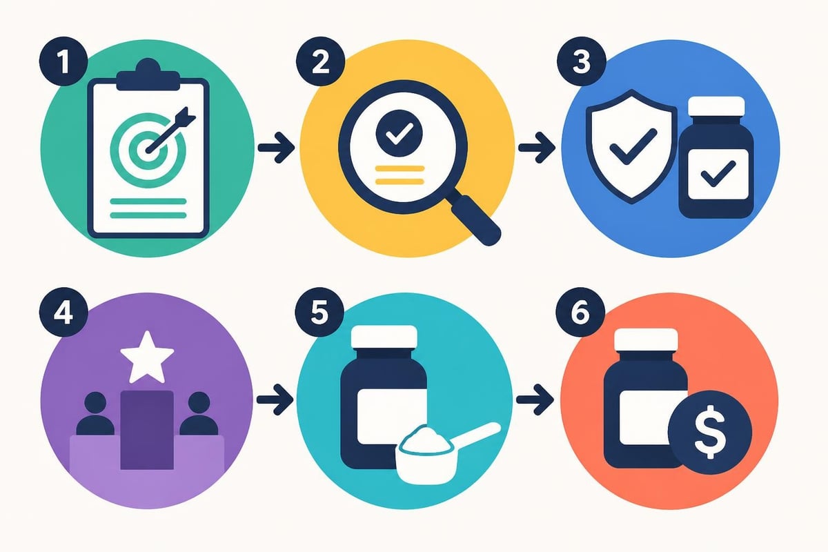 Supplement research workflow