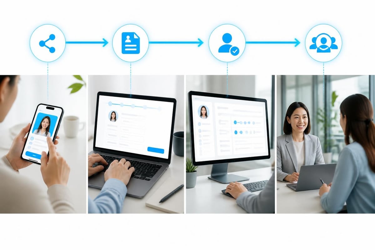 Lead link workflow stages