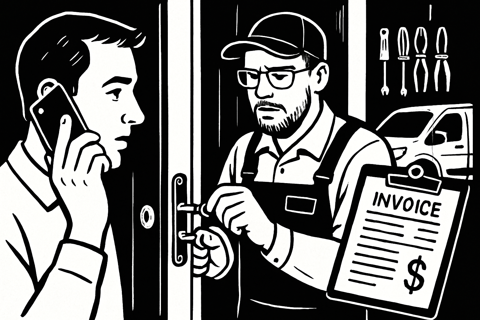 Schritt-für-Schritt: So läuft ein Schlüsseldienst-Einsatz ab