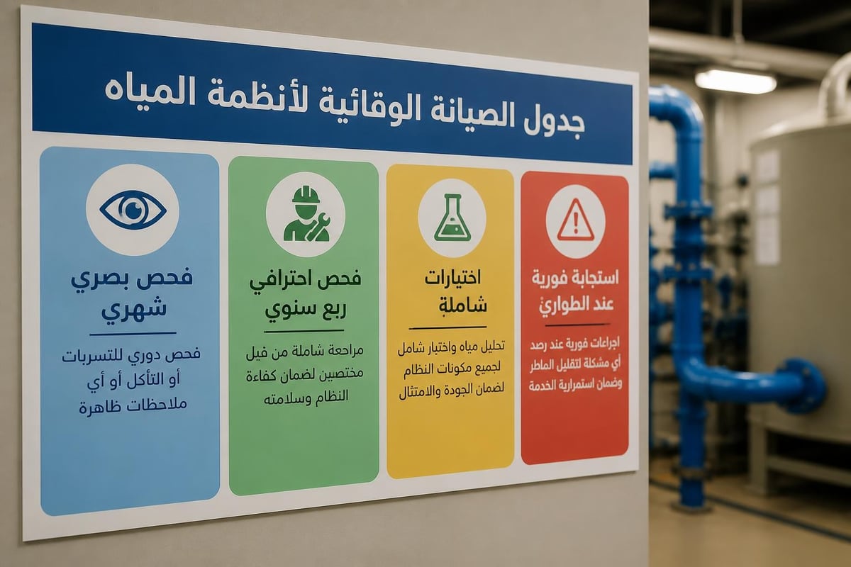 برنامج الصيانة الوقائية