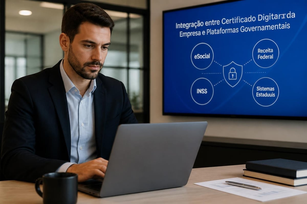 Sistemas governamentais que exigem certificado