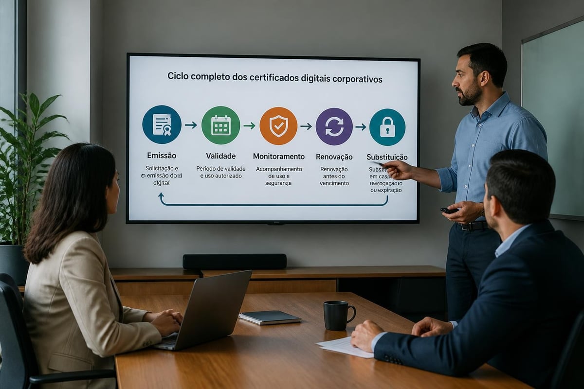 Ciclo de vida do certificado digital