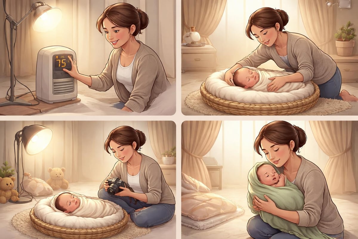 Newborn photography safety considerations