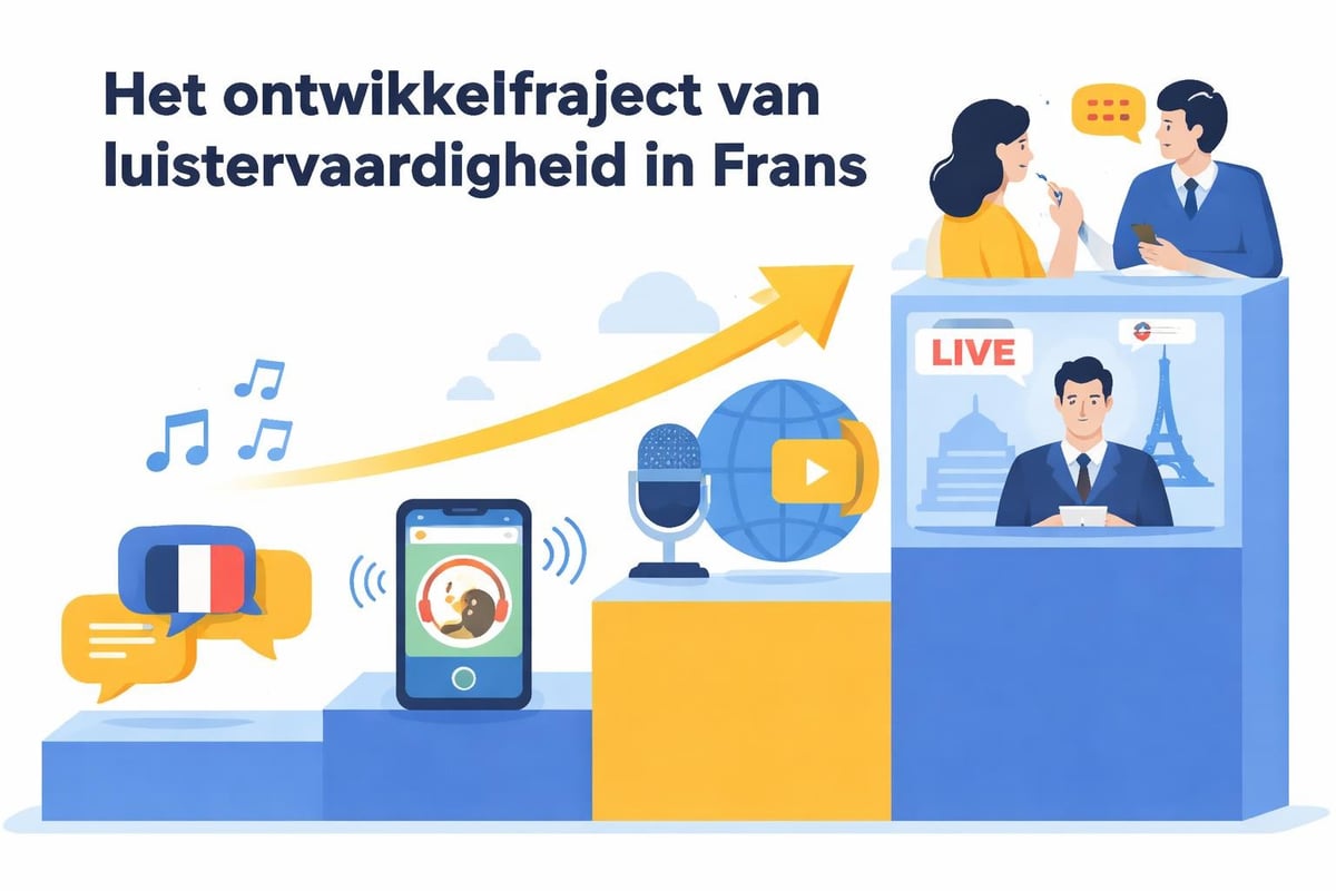 Franse luistervaardigheid progressie
