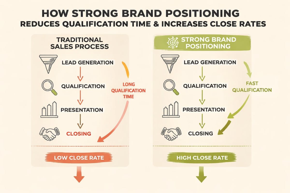 Sales process comparison
