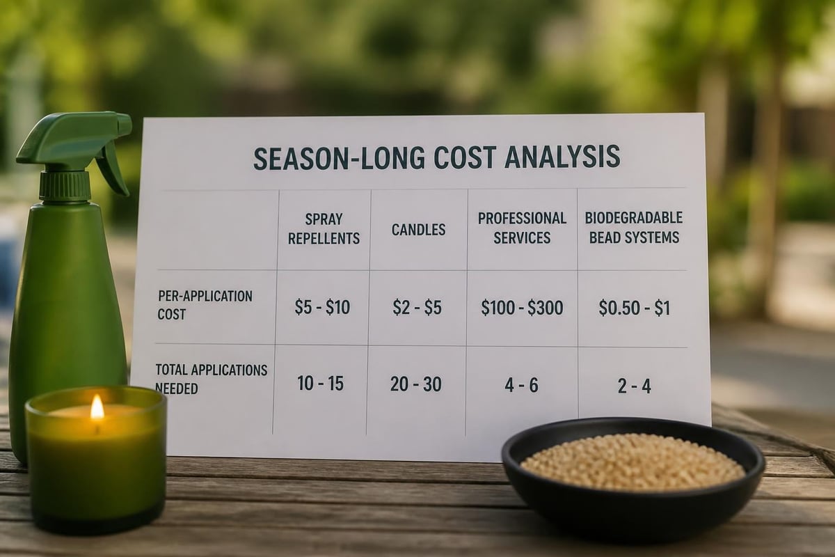 Cost comparison chart