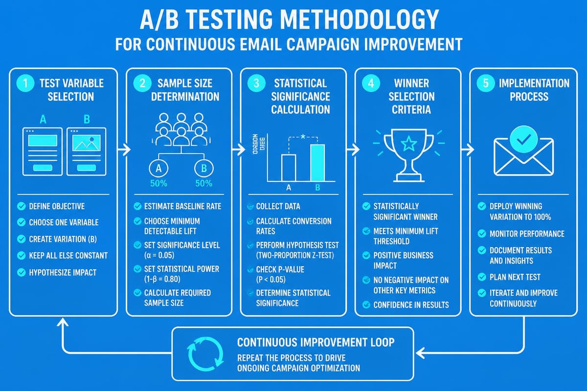 Email testing framework