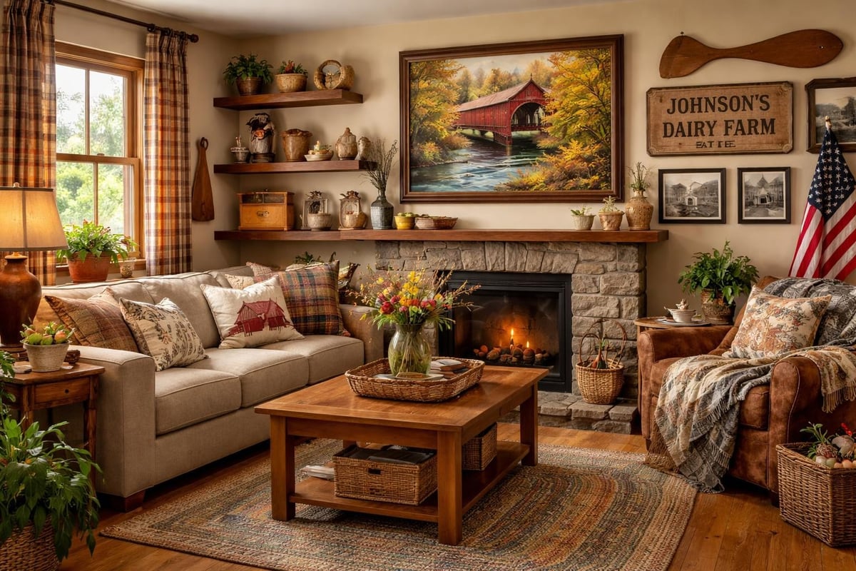 Hometown decorating concept