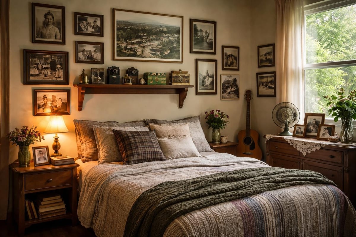 Bedroom hometown memories