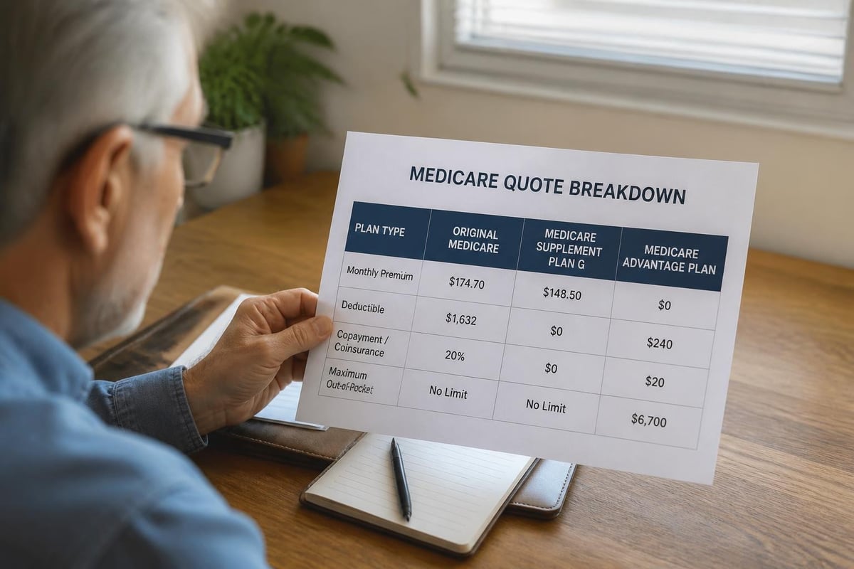 Medicare Quote: Complete Guide to Getting Coverage in 2026 1 Medicare coverage components